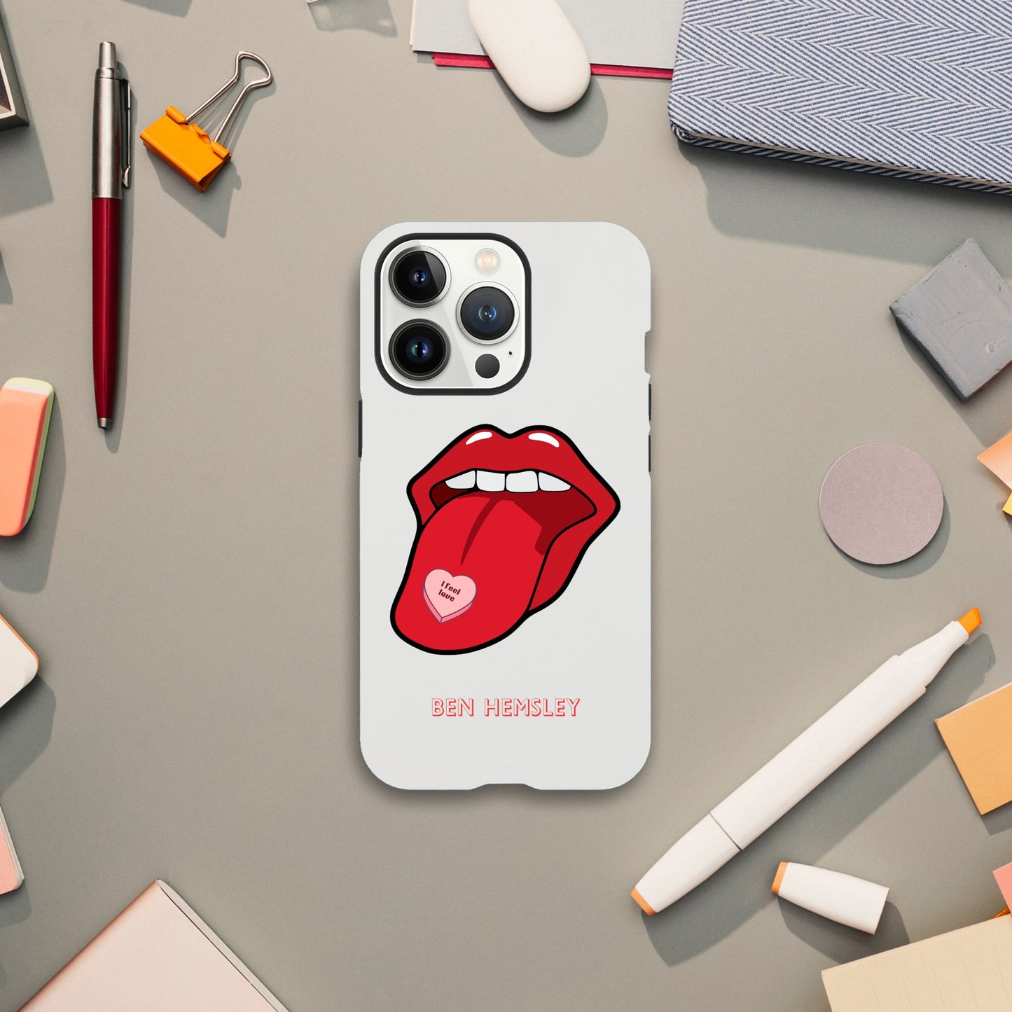 I Feel Love - Ben Hemsley inspired phone case - available in various sizes