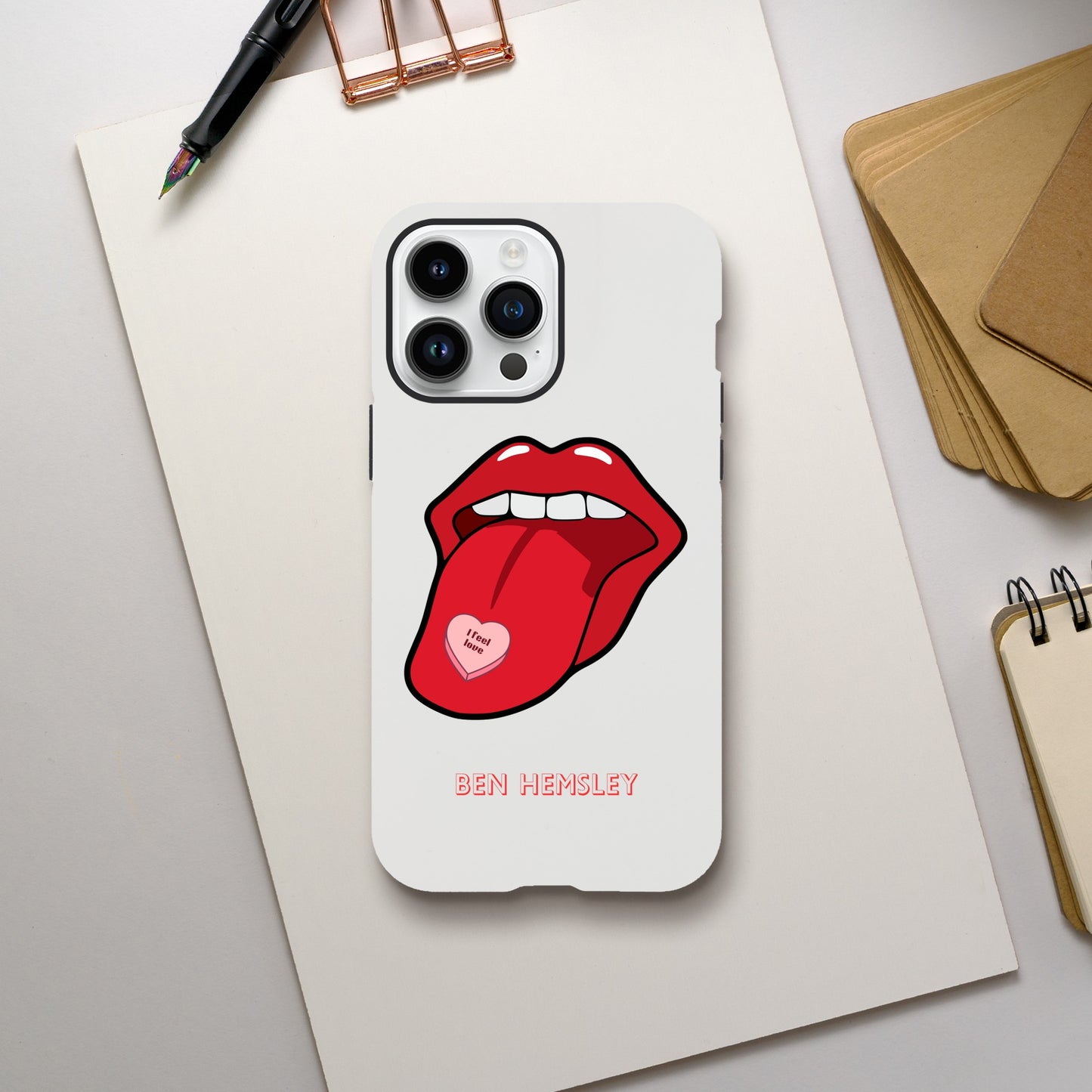 I Feel Love - Ben Hemsley inspired phone case - available in various sizes