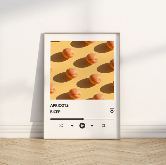 Bicep Apricots Print ❤️‍🔥 House Music