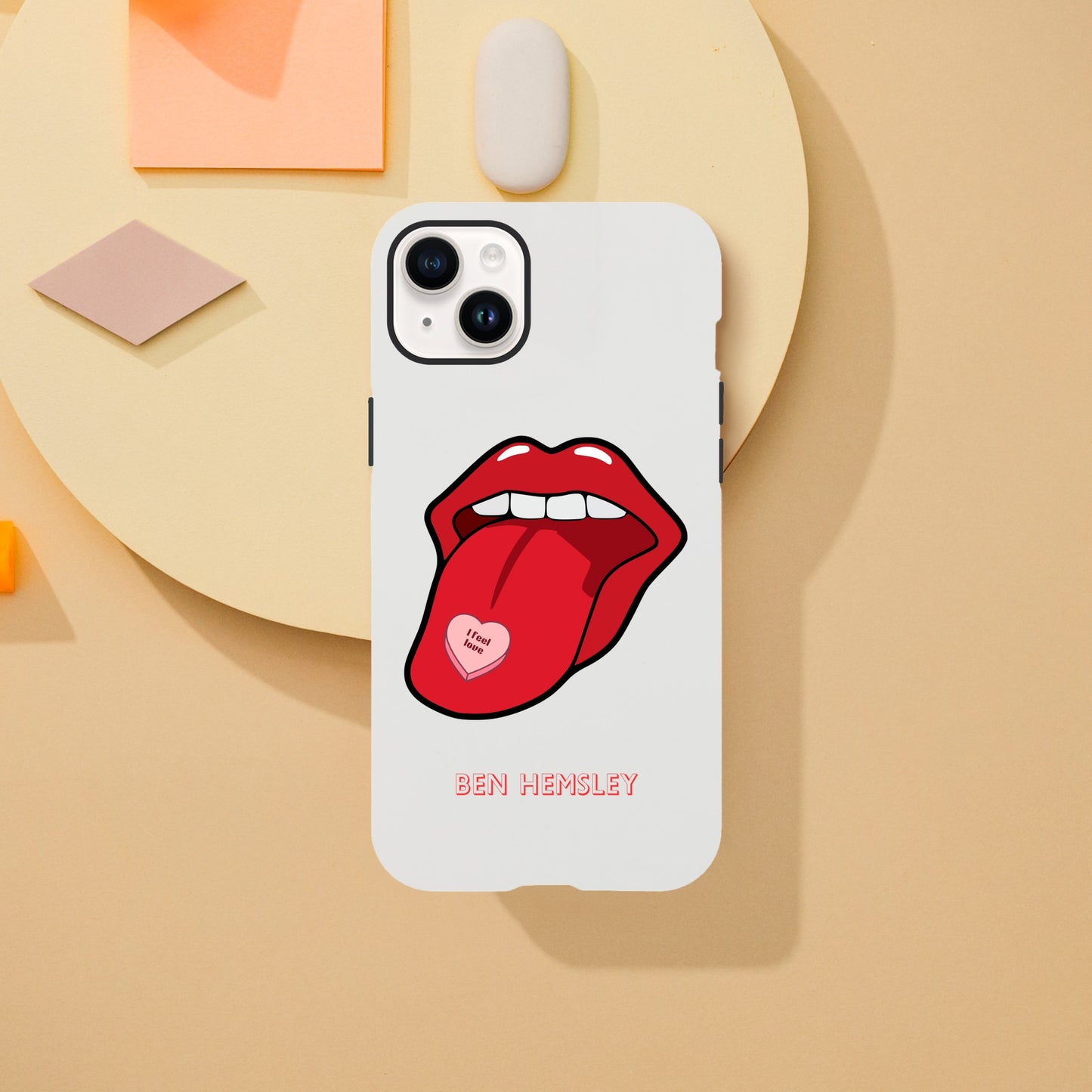 I Feel Love - Ben Hemsley inspired phone case - available in various sizes