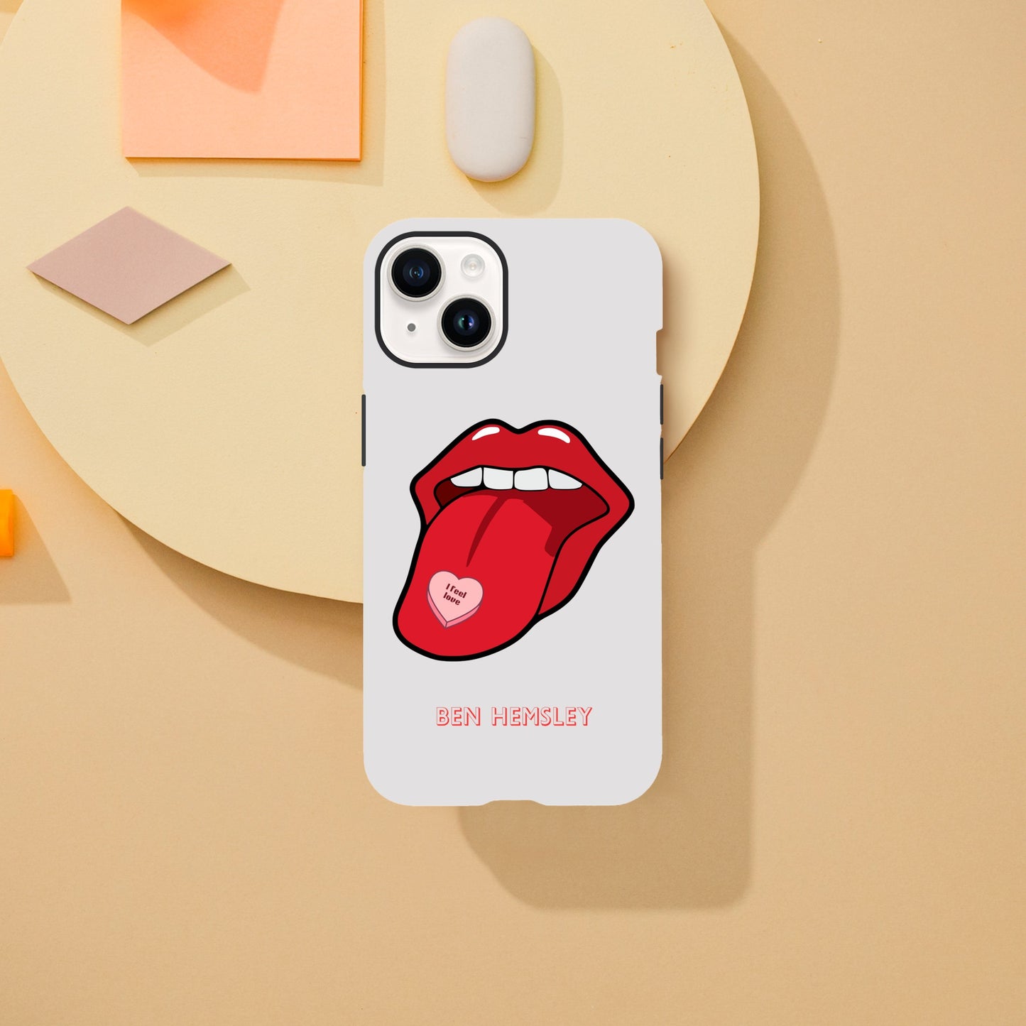 I Feel Love - Ben Hemsley inspired phone case - available in various sizes