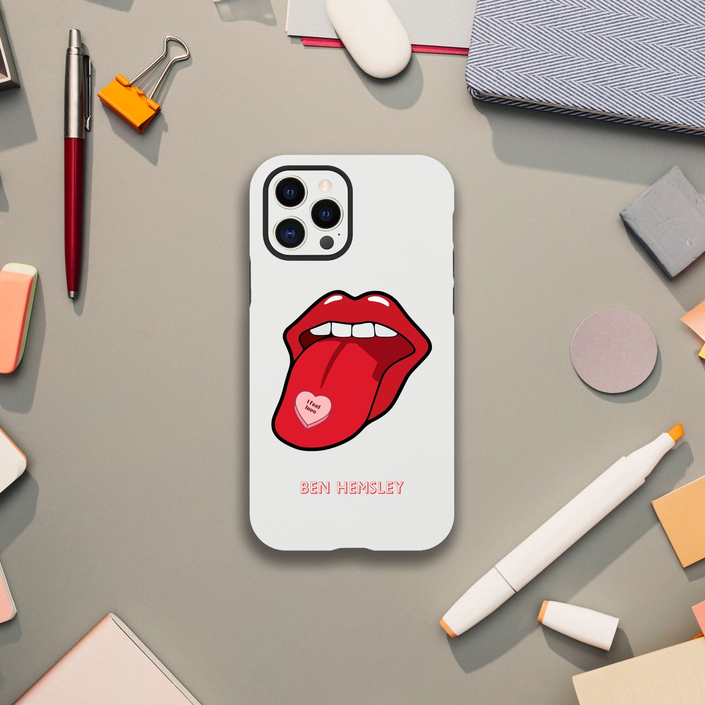 I Feel Love - Ben Hemsley inspired phone case - available in various sizes