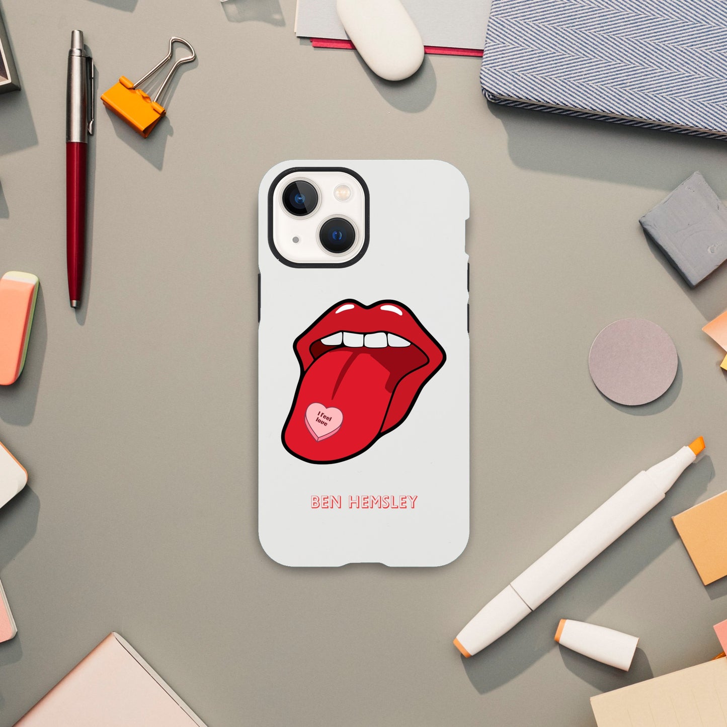 I Feel Love - Ben Hemsley inspired phone case - available in various sizes